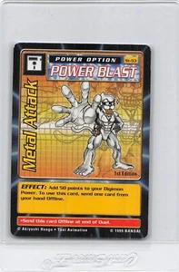 METAL ATTACK St-53 - 1ª Edición - 1999 Bandai - Juego de Cartas Digimon De Colección - Casi Nuevo - Imagen 1 de 2