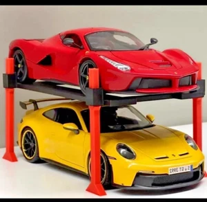 Choose Your Color Car Lift for 2x 1:18 Scale Diecast Model Display Stand - Picture 1 of 7