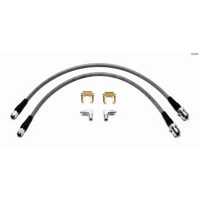 Wilwood 220-8491 Flexline Kit 20" Length Braided Steel for Mini Cooper Front - Image 1 of 3
