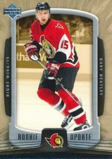 2005-06 UD Rookie Update #66 DANY HEATLEY - Ottawa Senators Nuremberg Ice Tigers