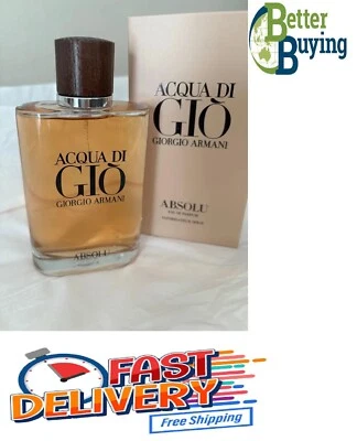Giorgio Armani Acqua Di Gio Absolu 4.2 盎司 125 毫升。 全新 免运费 — 第 1/3 张图片