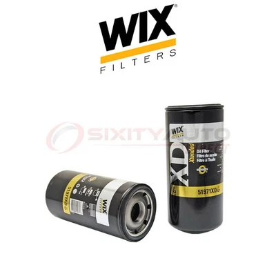 WIX Engine Oil Filter for 1997-1998 Freightliner FL112 8.5L L4 - Filtration ii Foto 1 de 4