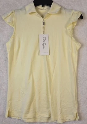 Nuevo con etiquetas Walter Hagan, XS para mujer, polo de golf sorbete de limón, UPF 50, NUEVO CON ETIQUETAS Foto 1 de 4