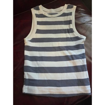 Camiseta sin mangas a rayas Hollister Must Have Collection XXS informal Foto 1 de 3