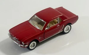 1964 1/2 Ford Mustang Red Diecast Model Pull Back - Kinsmart KT5351 - Picture 1 of 10