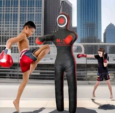 N-35 MMA BJJ,Wrestling,Grappling Self-Defense Training Vinyl Stand Dummy 180cm  - Bild 1 von 4