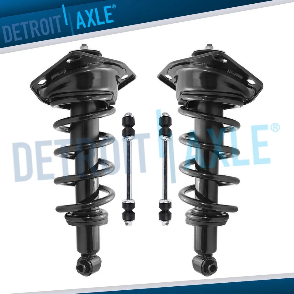 Rear Struts w/ Coil Spring Assembly Sway Bars for 2012 - 2015 Chevrolet Camaro - Image 1 of 4