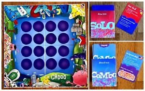 Cranium Cadoo 2007 Game Replacement Parts Cards Board Updated Cards