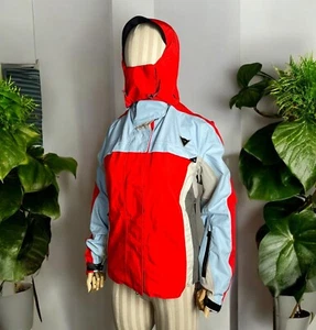 Dainese Ski Jacket with Gore-Tex and D-TEC Technology, Red & Light Blue, Size S - Picture 1 of 22