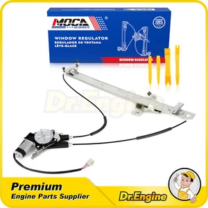Regulador de ventana eléctrica del lado del conductor delantero con motor para Ford E150 1992-14 741-586 - Imagen 1 de 9