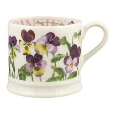 Emma Bridgewater Heartsease Pansies Small Mug Durable English Earthenware