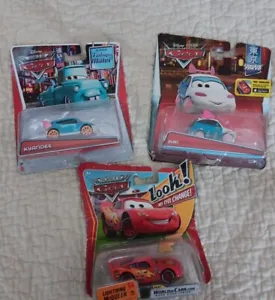 3 Disney Pixar   Lightning McQueen  Kyandee Suki Die Cast Cars - Picture 1 of 7