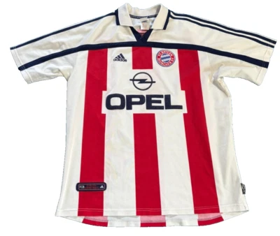 FC Bayern München FCB Trikot Heim Gr. XL 98/00 Adidas Opel - Bild 1 von 4