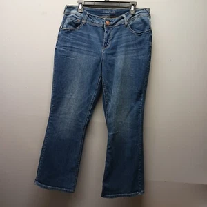 Maurices Jeans Womens 14 Short Boot Cut Medium Wash - Picture 1 of 4