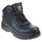 SAFETY BOOTS,SIZE 4-13,LEATHER,COMPOSITE TOE CAP LIKE STEEL,LIGHT,PADDED,GRAFTER