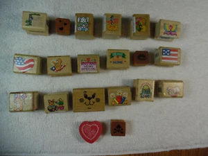 Lote de 20 estampillas divertidas de bandera americana diversas 160-45N de estampillas de goma - Imagen 1 de 5
