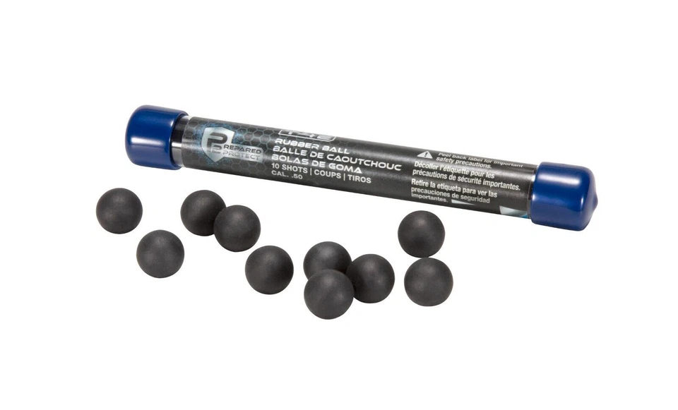 Umarex T4E P2P .50 Caliber Rubber Ball - 10 Count