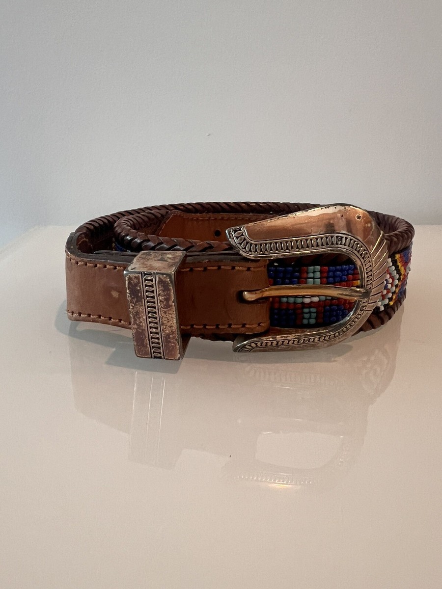 小物 NANNI Native NAVAJO Indian Leather Belt NANNI Native NAVAJO Indian Leather Belt JAPAN JP | eBay