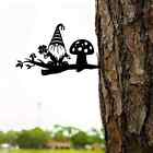 Metal Branch Gnome Decoration Wall Art Home Decoration For Garden Party Decor