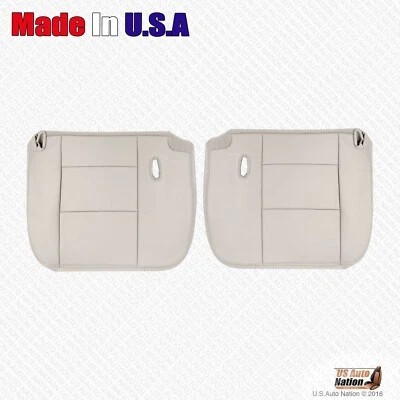 Ford Crown Victoria 2005 2006 2007 conductor y pasajero parte inferior cubierta de cuero tostado Foto 1 de 4