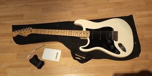 Fender Stratocaster mexico used Upgraded Electronics Left Handed - Picture 1 of 7