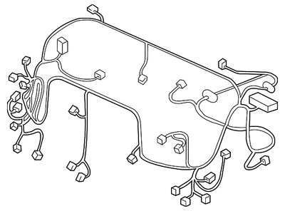 Подлинный Honda 2007-2008 Honda элемент - жгут проводов моторное отделение 32200-SCV-A30 - Изображение 1 из 2