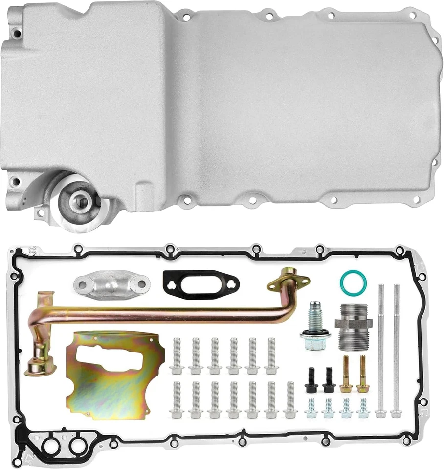 LS Swap Retrofit Low Profile Oil Pan Kit for GM LS1 LS2 LS3 Engine 55-87 302-1 - Изображение 1 из 4
