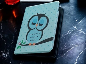 Sleepy Owl Ultra Thin & Light Case Cover for Kindle 6 (fits 11th/12th Gen.) - Picture 1 of 4