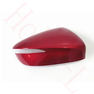 1x Cubierta superior del espejo retrovisor rojo delantero derecho derecho para Mazda CX-3 CX3 2014-2023 - Imagen 1 de 1
