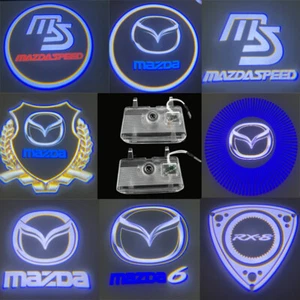 2 LED HD Door Welcome Courtesy Ghost Shadow Lights For Mazda 6 2014-2017 - Picture 1 of 18