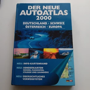 Der neue AutoAtlas 2000; Deutschland-Schweiz-Österrich-Europa - Bild 1 von 9