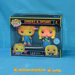 Child's Play 4: Bride Of Chucky - Tiffany & Chucky Blacklight Pop! Vinyl Figure - Picture 1 of 3