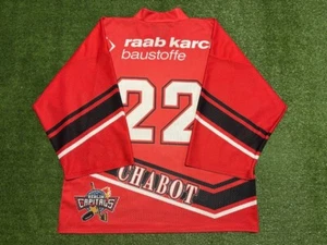 HC BERLIN CAPITALS GERMANY ICE HOCKEY SHIRT JERSEY VINTAGE SIZE XL CHABOT #22 - Picture 1 of 6