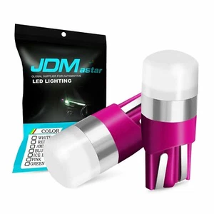 2x Purple Color 168 194 T10 License Plate Side Marker Light Canbus LED Bulbs 12V - Bild 1 von 12