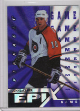 JOHN LeCLAIR 1997-98 PINNACLE EPIX GAME PURPLE #23