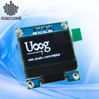 0.96in I2C IIC Serial 128X64 White OLED LCD LED Display Module SSD1306 Arduino