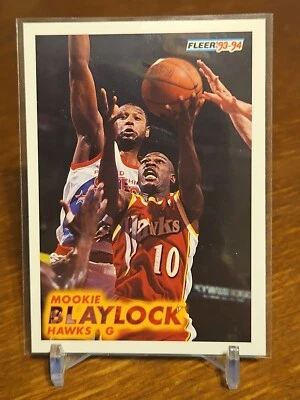 1993-94 Fleer Mookie Blaylock Atlanta Hawks #2 - Image 1 of 2