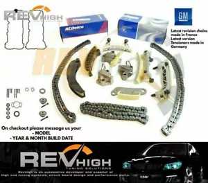 GENUINE GM GEARS Holden Statesman Timing Chain Kit Wl Wm Alloytec Gears SIDI LY7 - Foto 1 di 2
