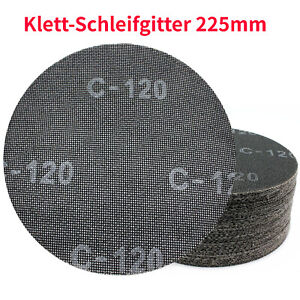 Klett-Schleifgitter 225mm Schleifscheiben Langhalsschleifer Trockenbau 10/25/50x