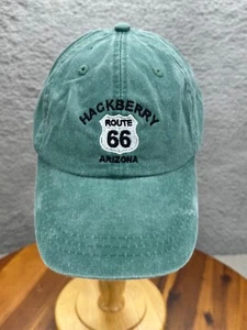Hackberry Route 66 Arizona Baseball Ball Cap Hat Adult Casual Buckleback Adams - Picture 1 of 9