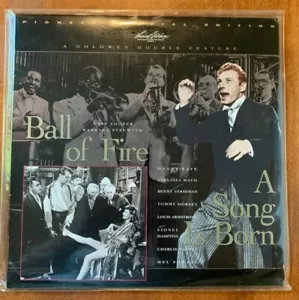 BALL OF FIRE / A SONG BORN Double Feature Pioneer Special Edition Laserdisc - Picture 1 of 1