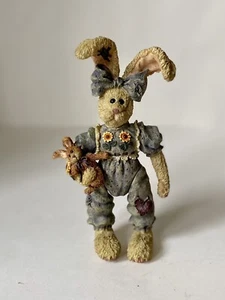 Boyd’s Jointed Bunny/Rabbit Figurine • Shoebox Bear “Winnie Hopkins & Bunnylove” - Picture 1 of 7