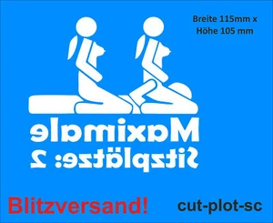 Adesivo posti massimi sticker JDM tuning stickerbomb adesivo auto con sp - Foto 1 di 1