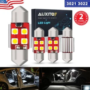 AUXITO 4X White 31MM 32MM 4SMD 3030 LED Interior Light Canbus Error Free Auto - Picture 1 of 11
