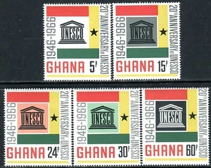 4013 - Ghana 1966 - UNESCO - MNH Set - Picture 1 of 2
