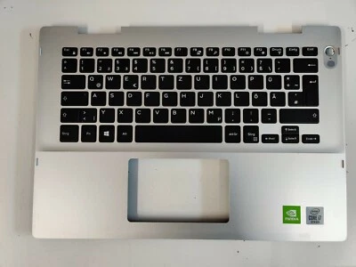Dell Inspiron 14 5481 Palmrest w/ German Keyboard 041KVJ 41KVJ (C56) - Image 1 of 3