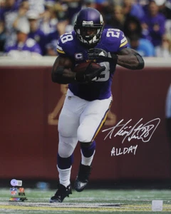 Adrian Peterson Autographed Minnesota Vikings 16x20 Photo Beckett 37119 - Picture 1 of 2
