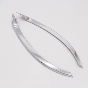 For Volvo XC90 2015-2019 2PCS ABS Chrome Rear Tail Fog Light Lamp Molding Trim - Imagen 1 de 10