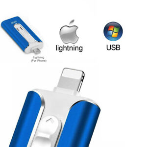 3-in-1 OTG USB Flash Drive For iPhone IOS Android Phone , PC , External Storage