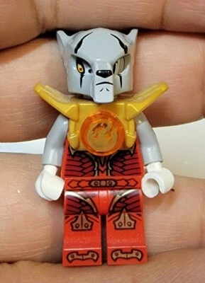 Lego Minifigure Legends of Chima Worriz Fire vs Ice Mammoth Stomper 70145 LOC089 - Image 1 of 4